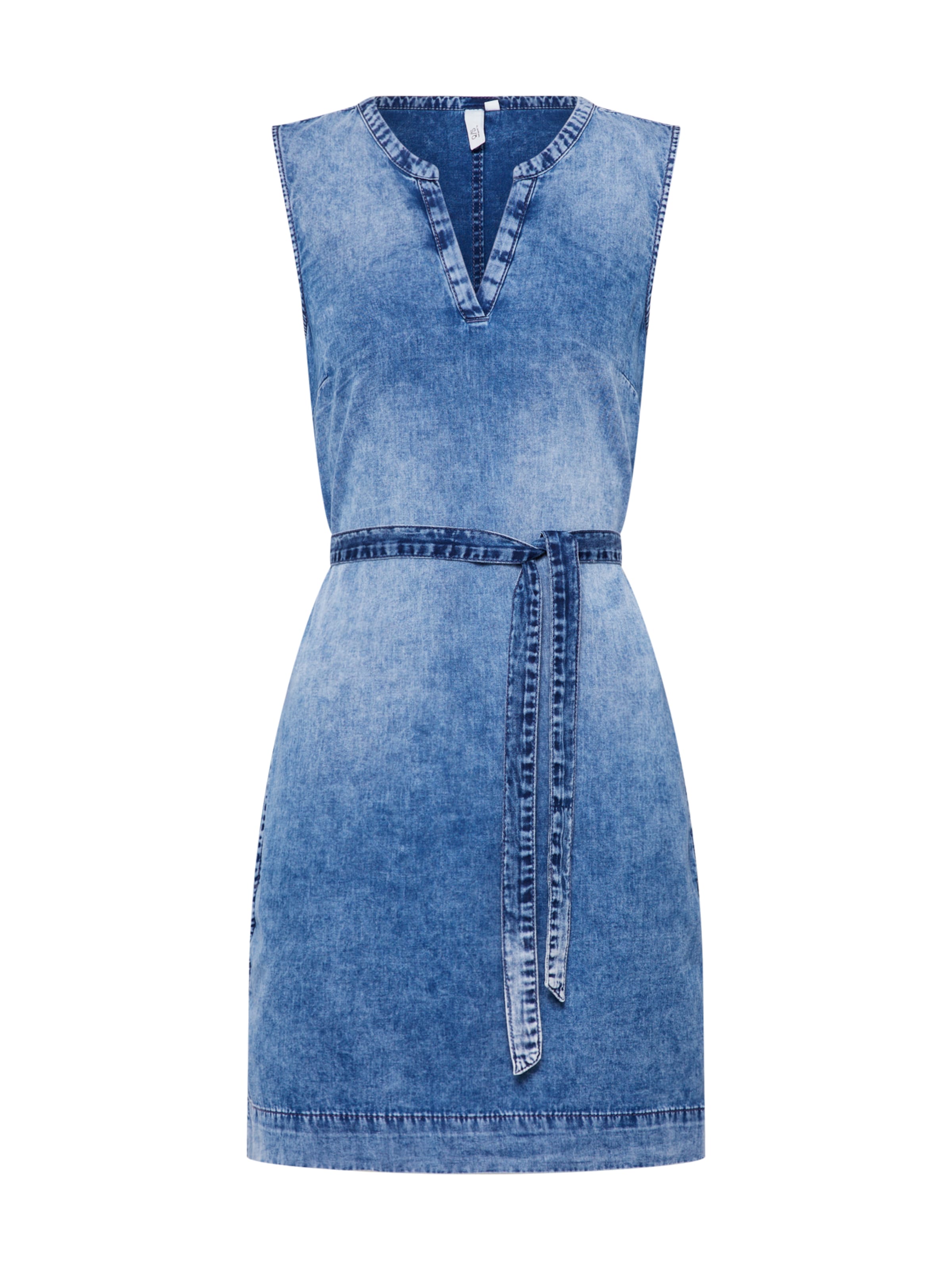 Q/S designed by - Jeanskleid in blue denim