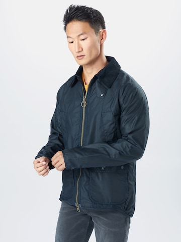 Barbour Beacon Regular Fit Jacke in Blau: predná strana