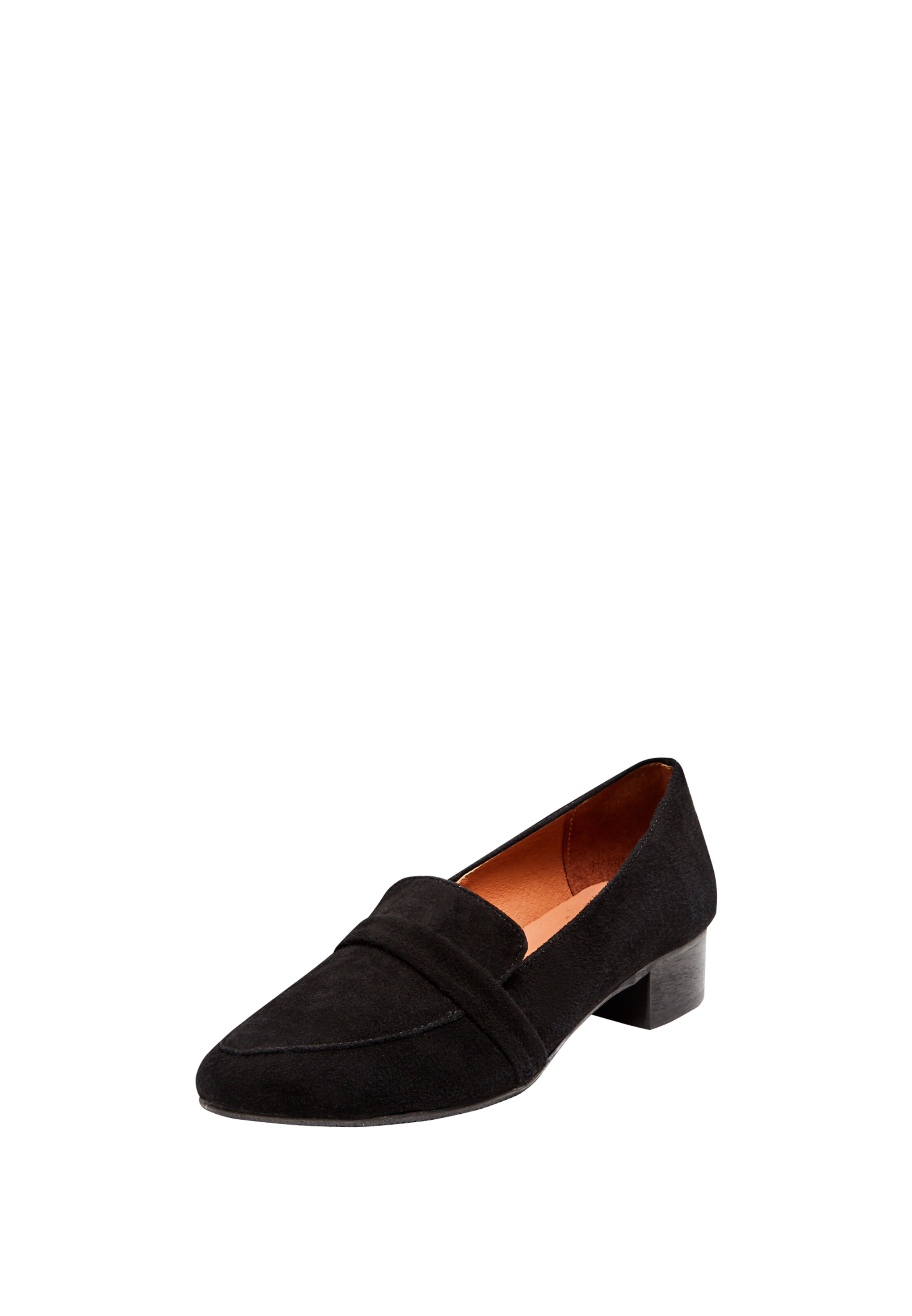 Usha - Instappers in de kleur Zwart