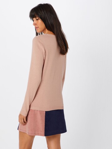 Pull-over 'Care' VERO MODA en rose : derrière