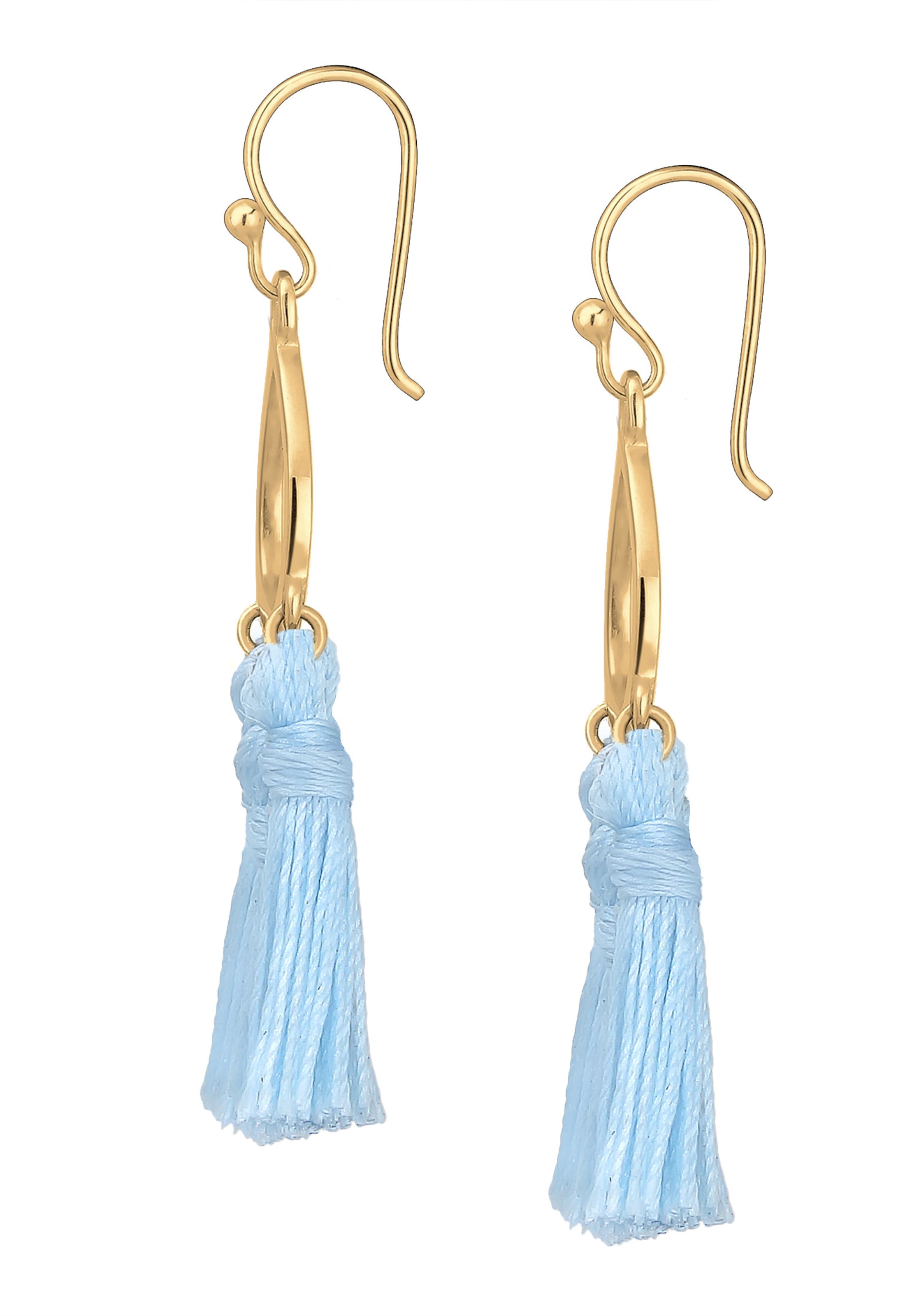 ELLI - Brincos 'Boho' em azul