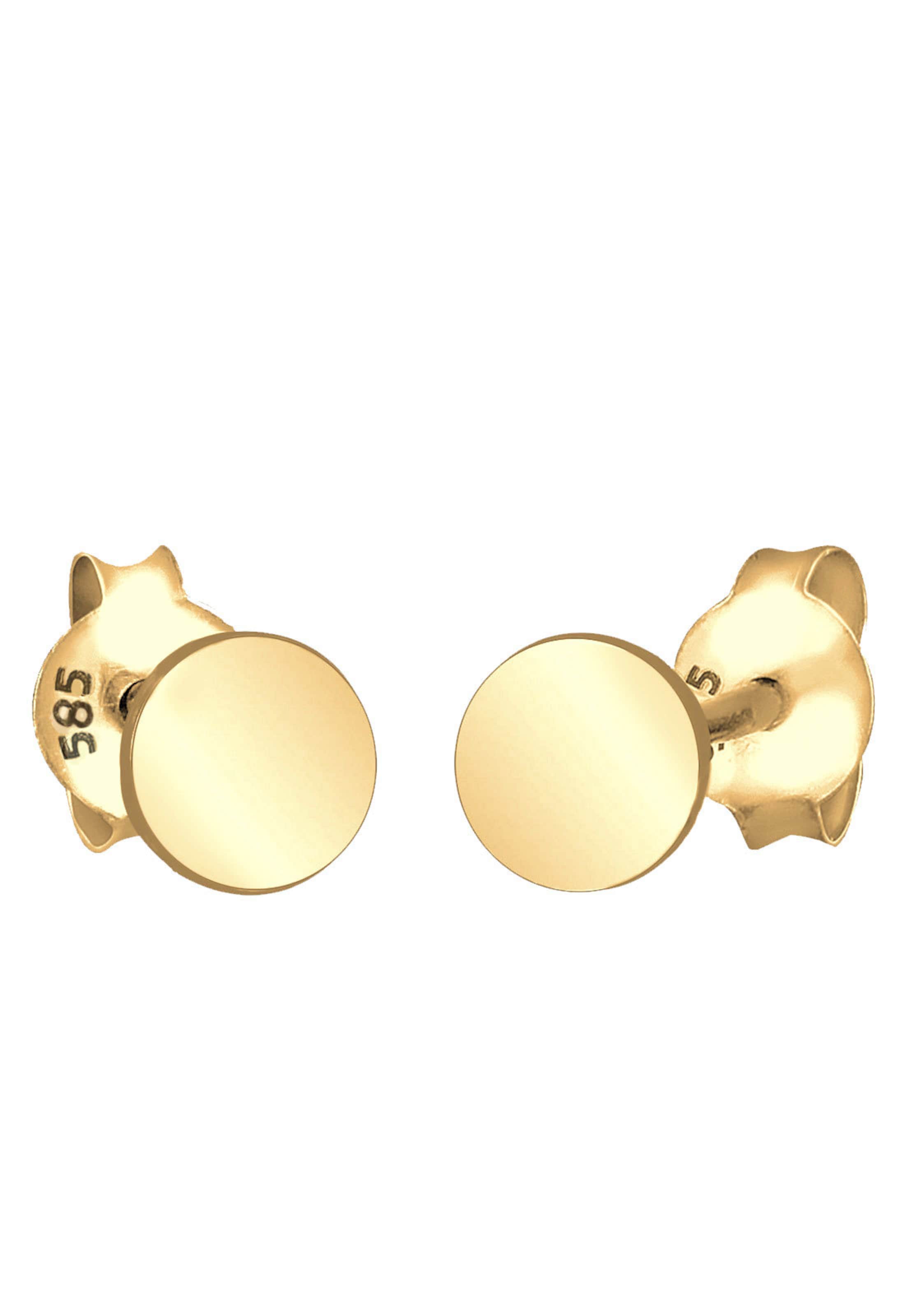 ELLI PREMIUM Earrings in Gold: front