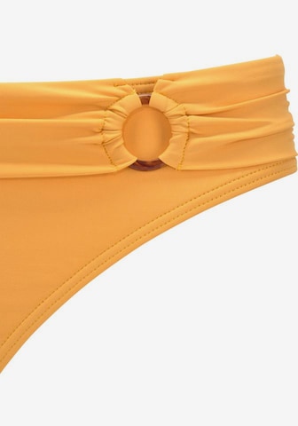 Pantaloncini per bikini 'Rome' di s.Oliver in giallo