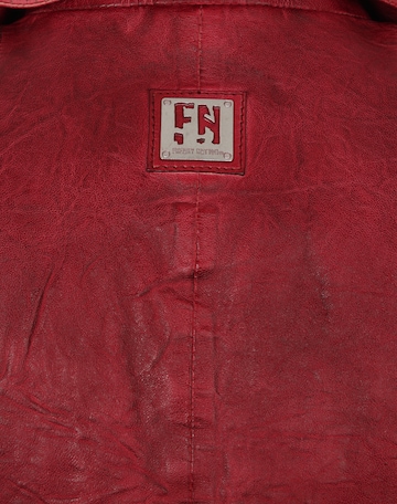 FREAKY NATION Lederjacke 'New Love' in Rot