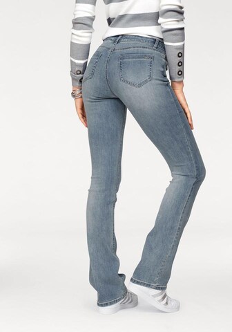 ARIZONA Bootcut Bootcut-Jeans in Blau