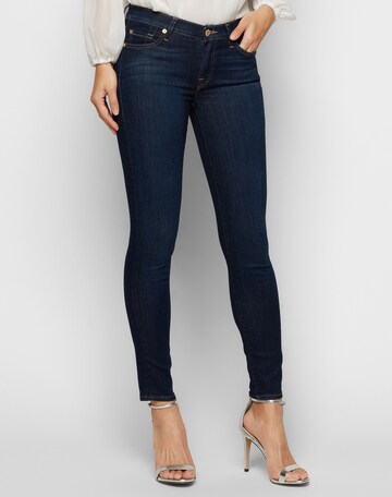 7 for all mankindSkinny Traperice 'THE SKINNY' - plava boja: prednji dio