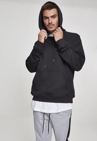 Urban Classics Sweatshirt in Black: front