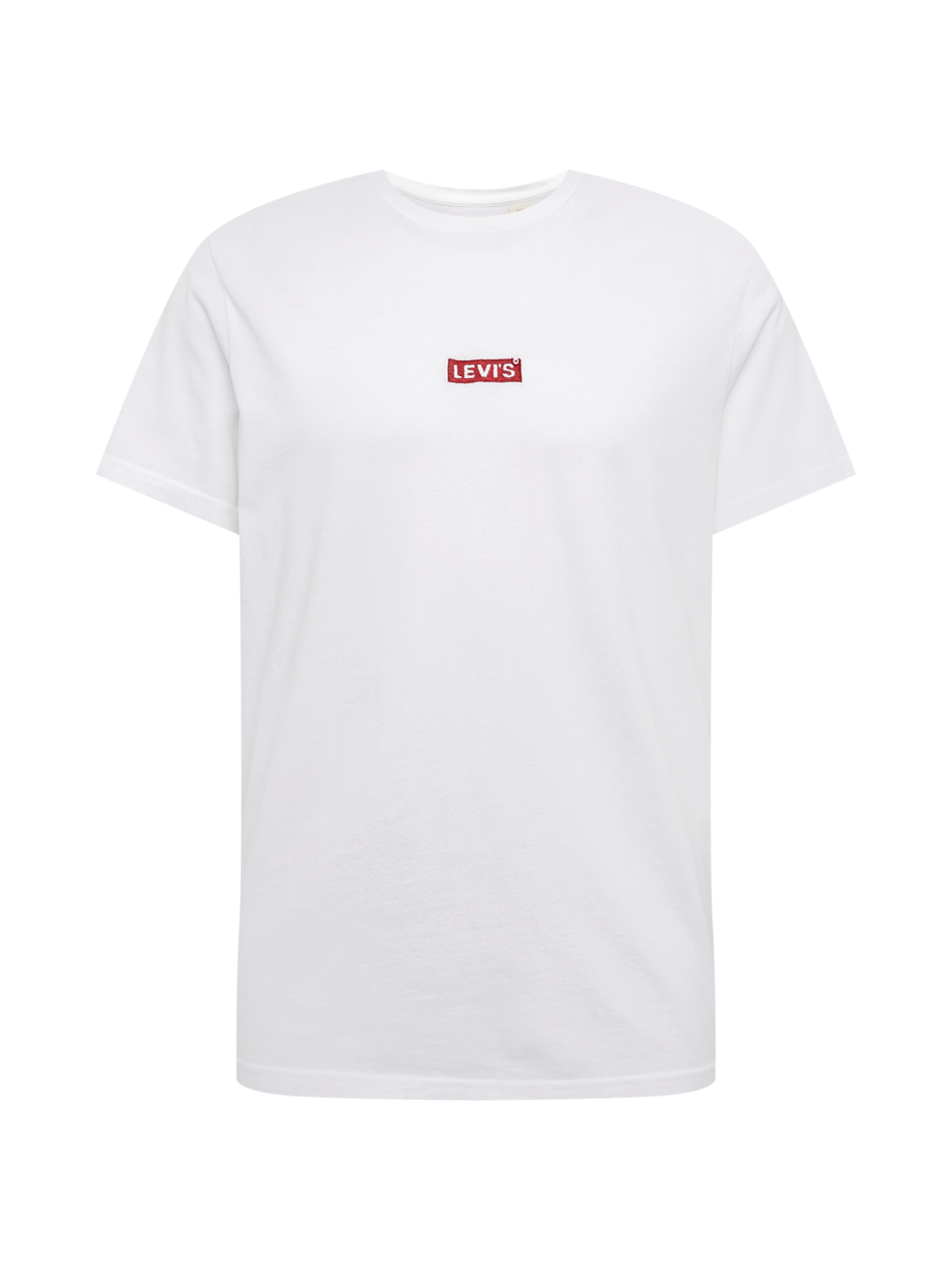 LEVI'S - Shirt 'SSRELAXEDBABYTABTBA BYTAB' in de kleur Wit