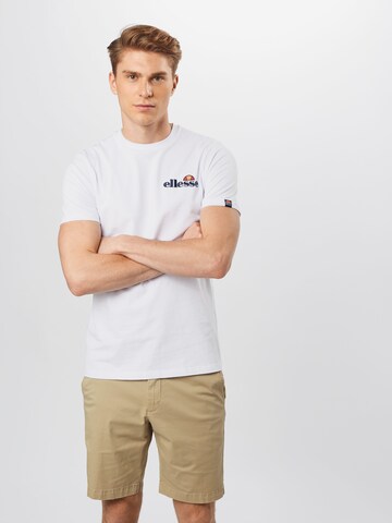 ELLESSE Regularny krój Koszulka 'VOODOO' w kolorze biały: przód