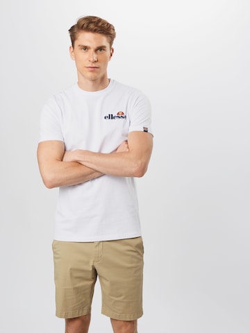 ELLESSE - Regular Fit Camisa 'VOODOO' em branco: frente