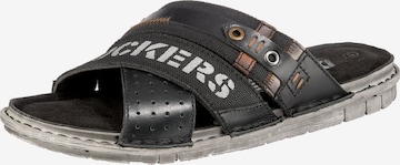 Dockers by GerliNatikače s potpeticom - crna boja: prednji dio