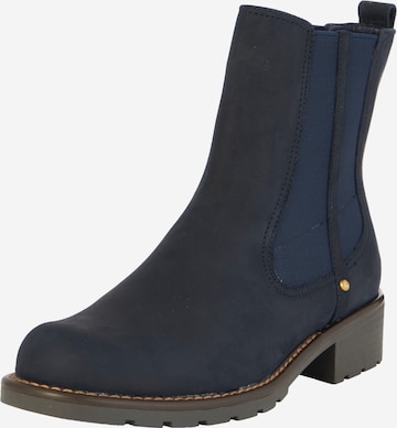 CLARKS Chelsea Boots 'Orinoco Club' in Blue: front