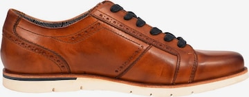 HECHTER PARIS Lace-Up Shoes 'Geneve Light' in Brown