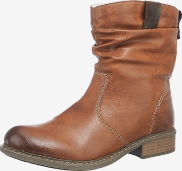 Rieker Boots in Bruin: voorkant