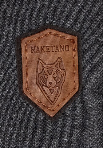 naketano Sweatshirt 'Pimp' in Grau