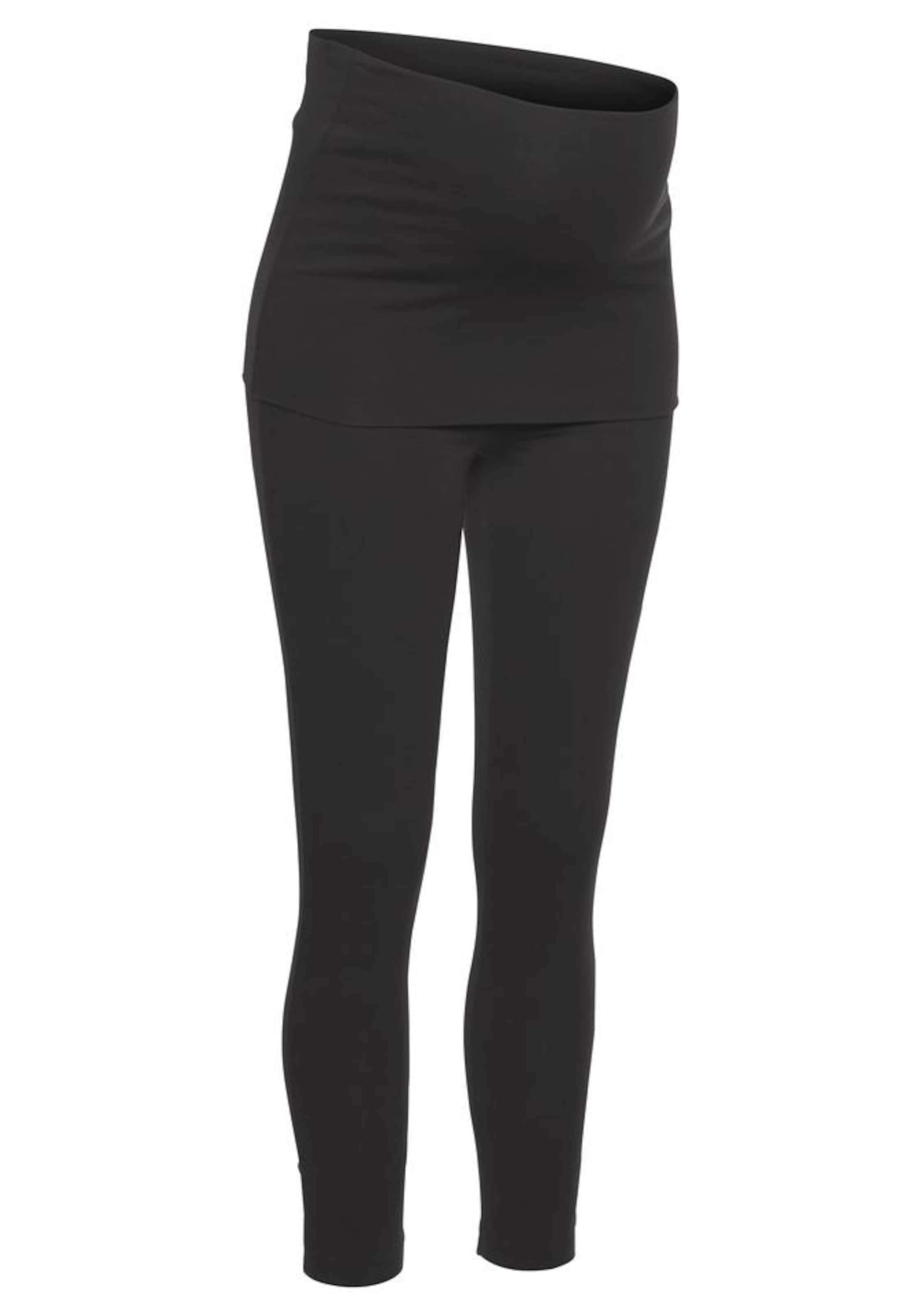 Neun Monate Skinny Leggings in Black: front