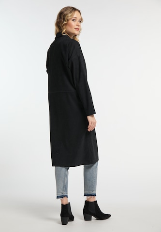 DREIMASTER Between-seasons coat in Black