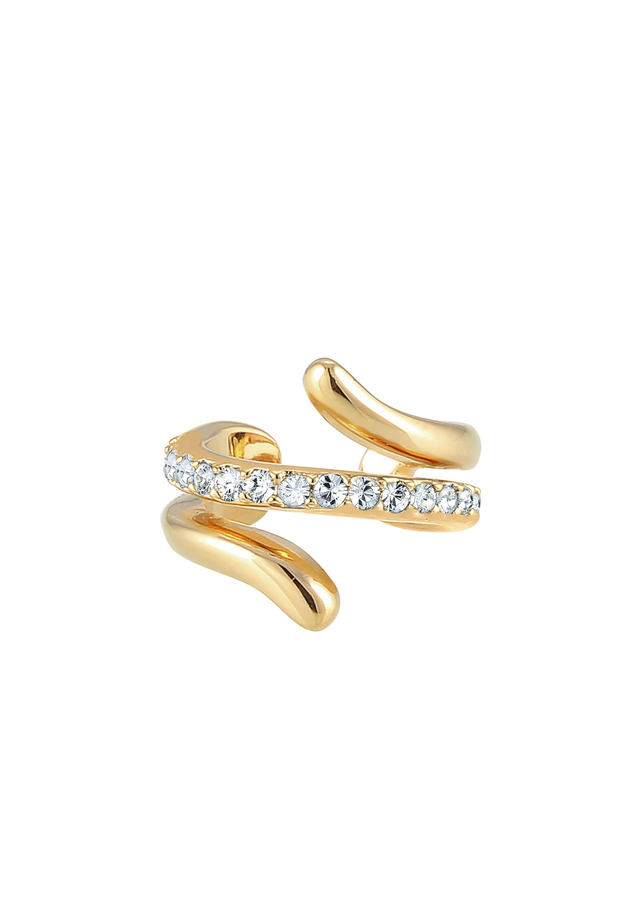 Boucles d'oreilles ELLI en or : devant