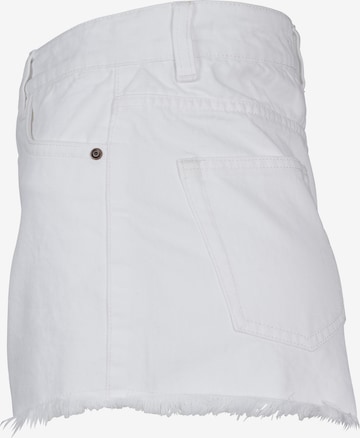 Urban Classics Slimfit Jeansy w kolorze biały