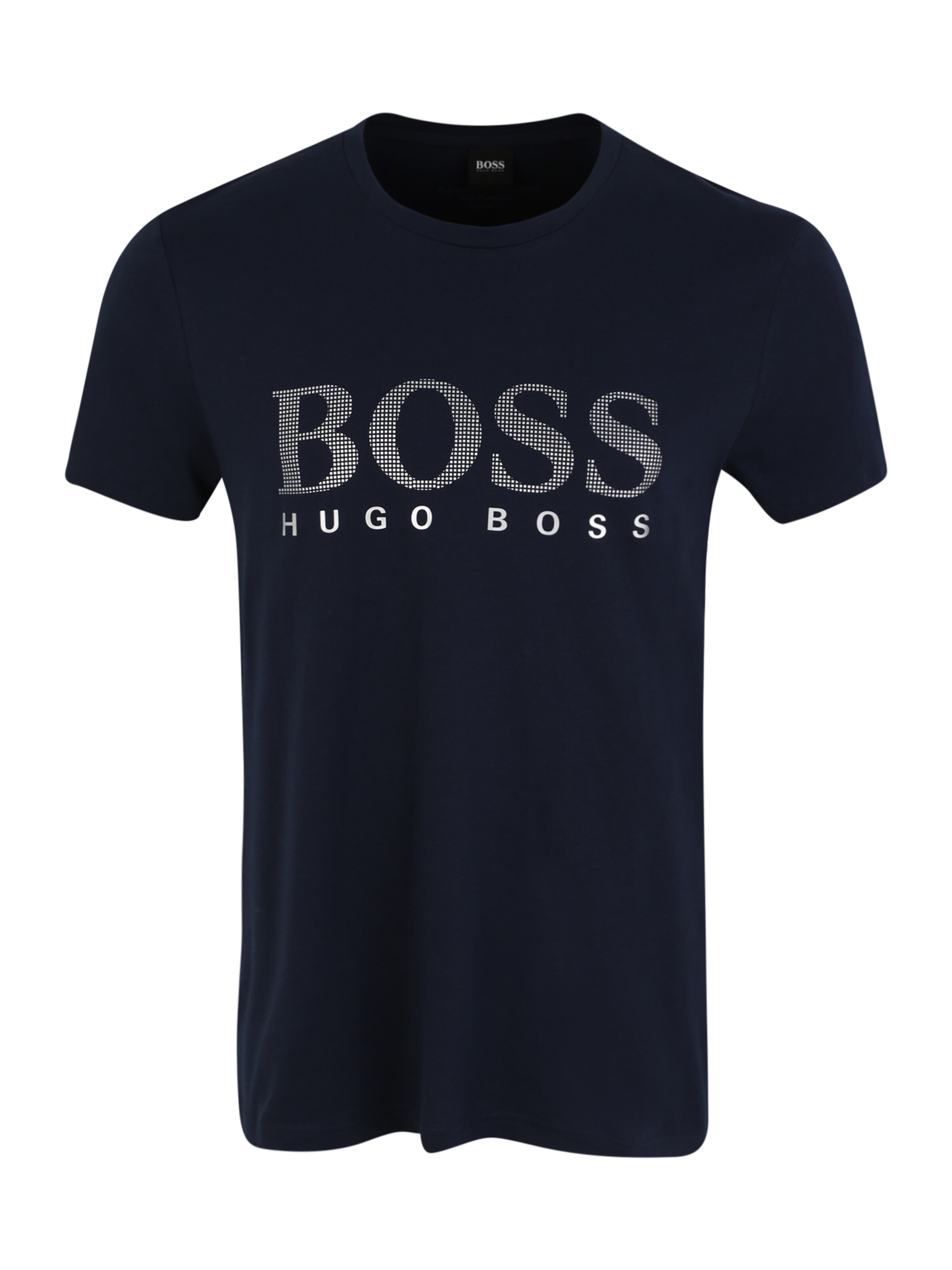 BOSS - Pyjama kort in de kleur Navy