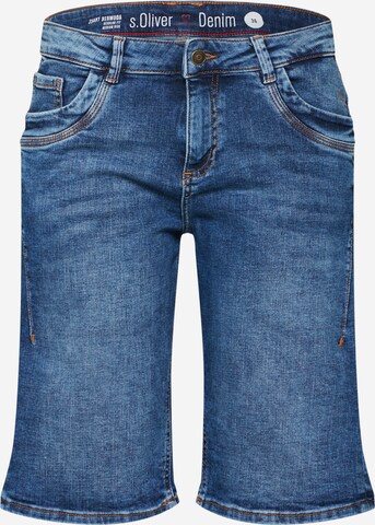 s.Oliver Regular Jeans in Blauw: voorkant