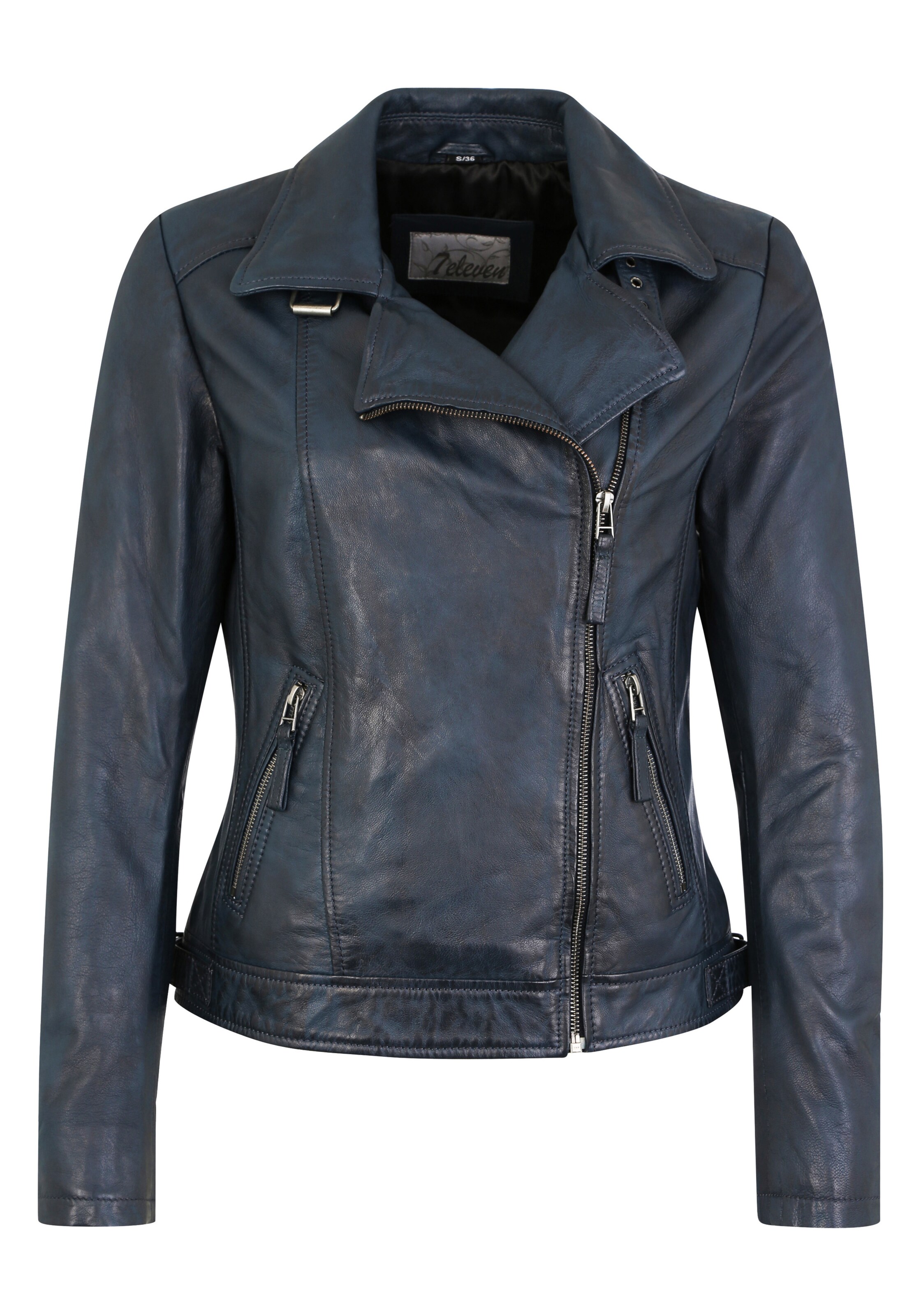 7ELEVEN Between-Season Jacket 'Famosa' in Blue: front