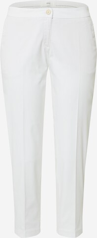 BRAX Pleated Pants 'Maron' in White: front