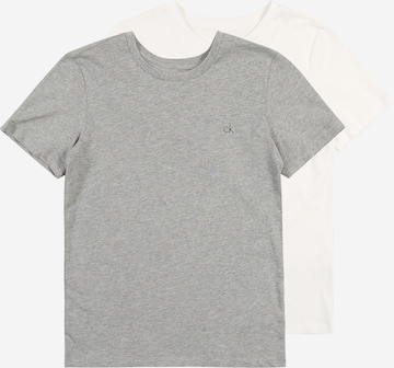 Calvin Klein Underwear Комплект пижама '2PK SS TEE' в сиво: отпред