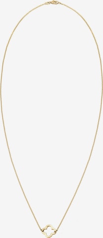 ELLI Necklace 'Kleeblatt' in Gold: front