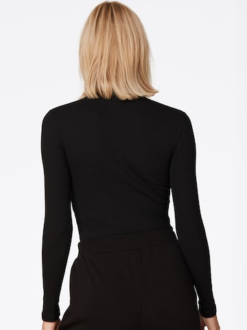 LeGer by Lena Gercke Shirt bodysuit 'Salma' in Black