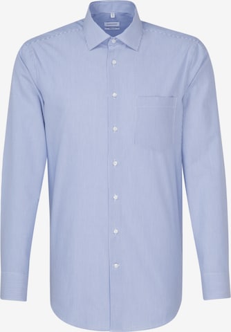 Chemise business SEIDENSTICKER en bleu : devant