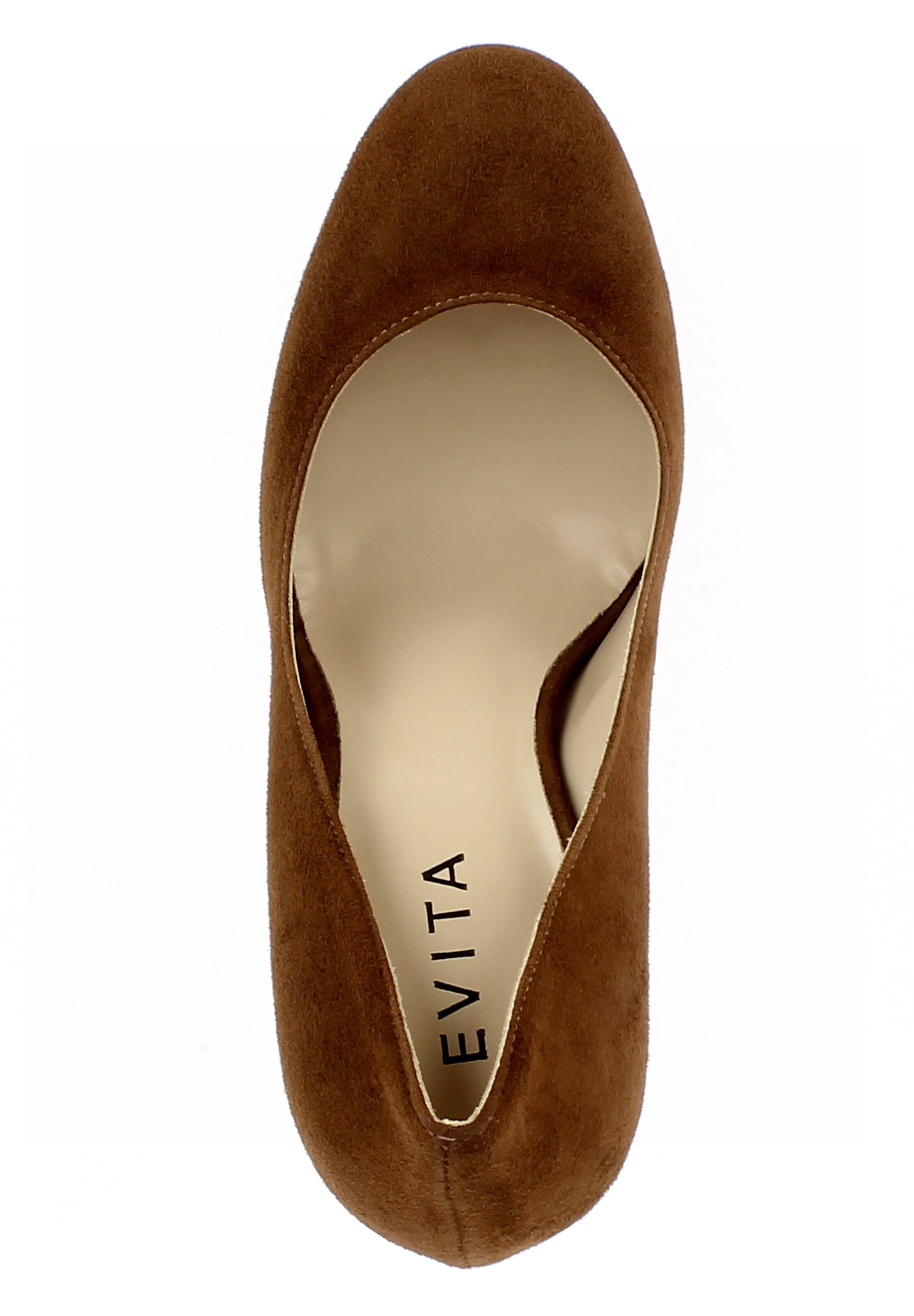 EVITA Pumps 'CRISTINA' in Braun