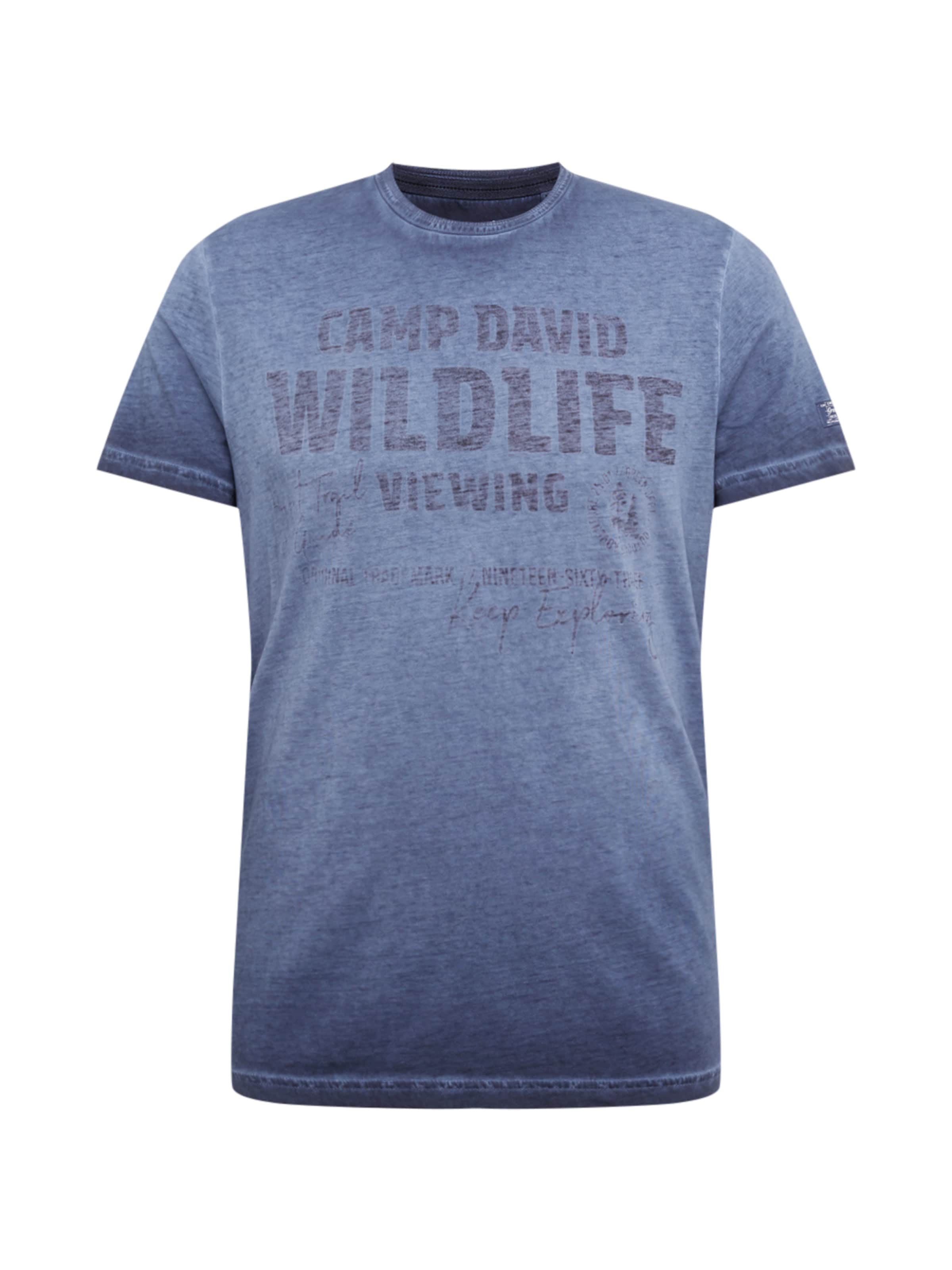CAMP DAVID - Shirt in de kleur Navy