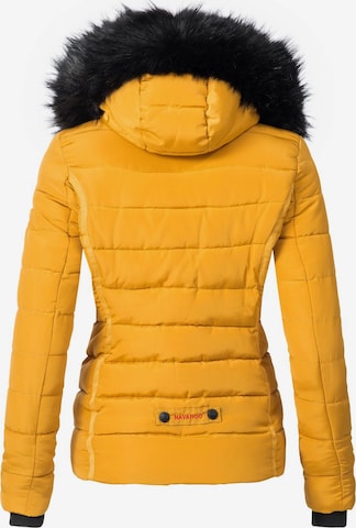 NAVAHOO Winterjacke 'Miamor' in Gelb