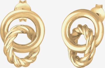 ELLI Earrings in Gold: front