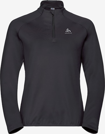 ODLO Athletic Sweater 'Carve Light' in Black: front