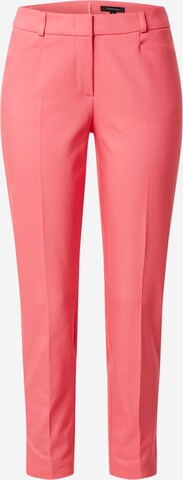 COMMA Slimfit Kalhoty s puky – pink: přední strana