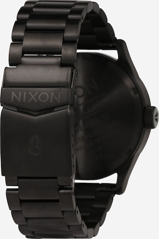 Nixon Uhr 'Sentry' in Schwarz: zadná strana