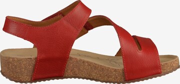 Sandales 'Tonga' JOSEF SEIBEL en rouge