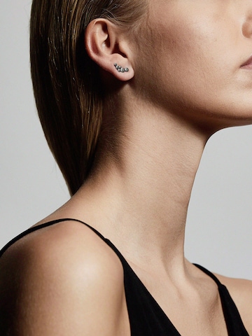 Pilgrim Earrings 'Leah' in Black: front