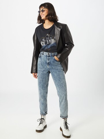 ONLY T-Shirt 'ONLAerosmith' in Schwarz