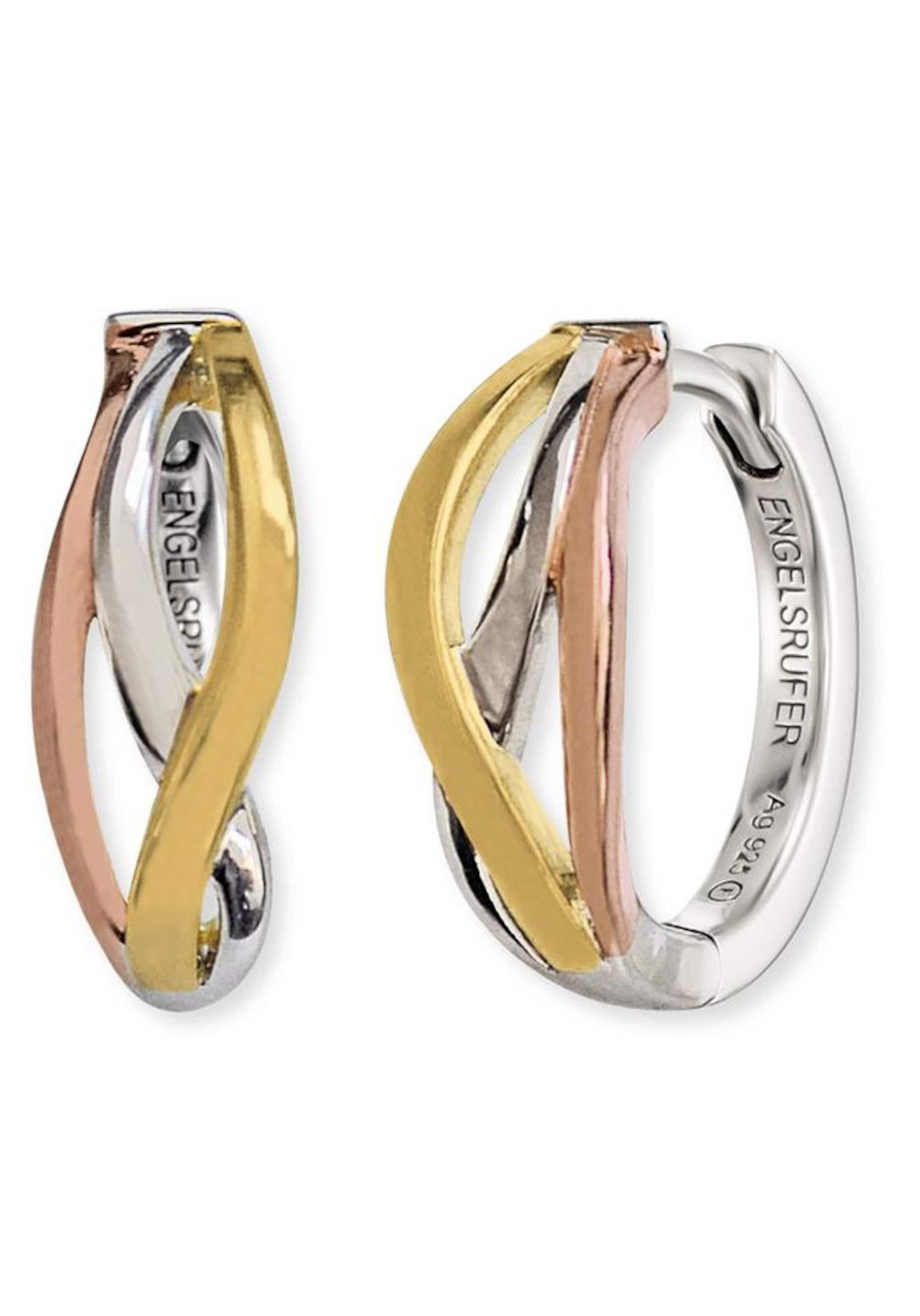 Engelsrufer Creolen 'Paradise' in Silber: Vorderseite