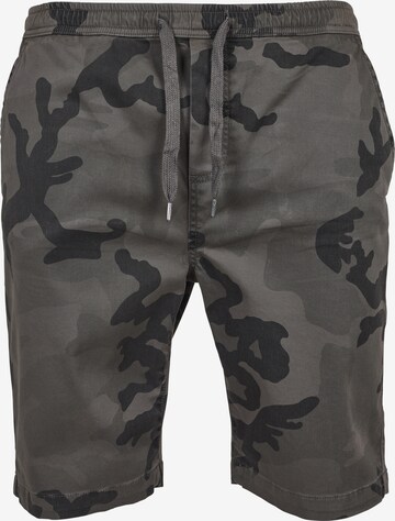 Urban Classics Broek in Grijs: voorkant