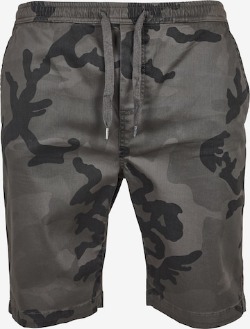 Urban Classics Regular Broek in Grijs: voorkant