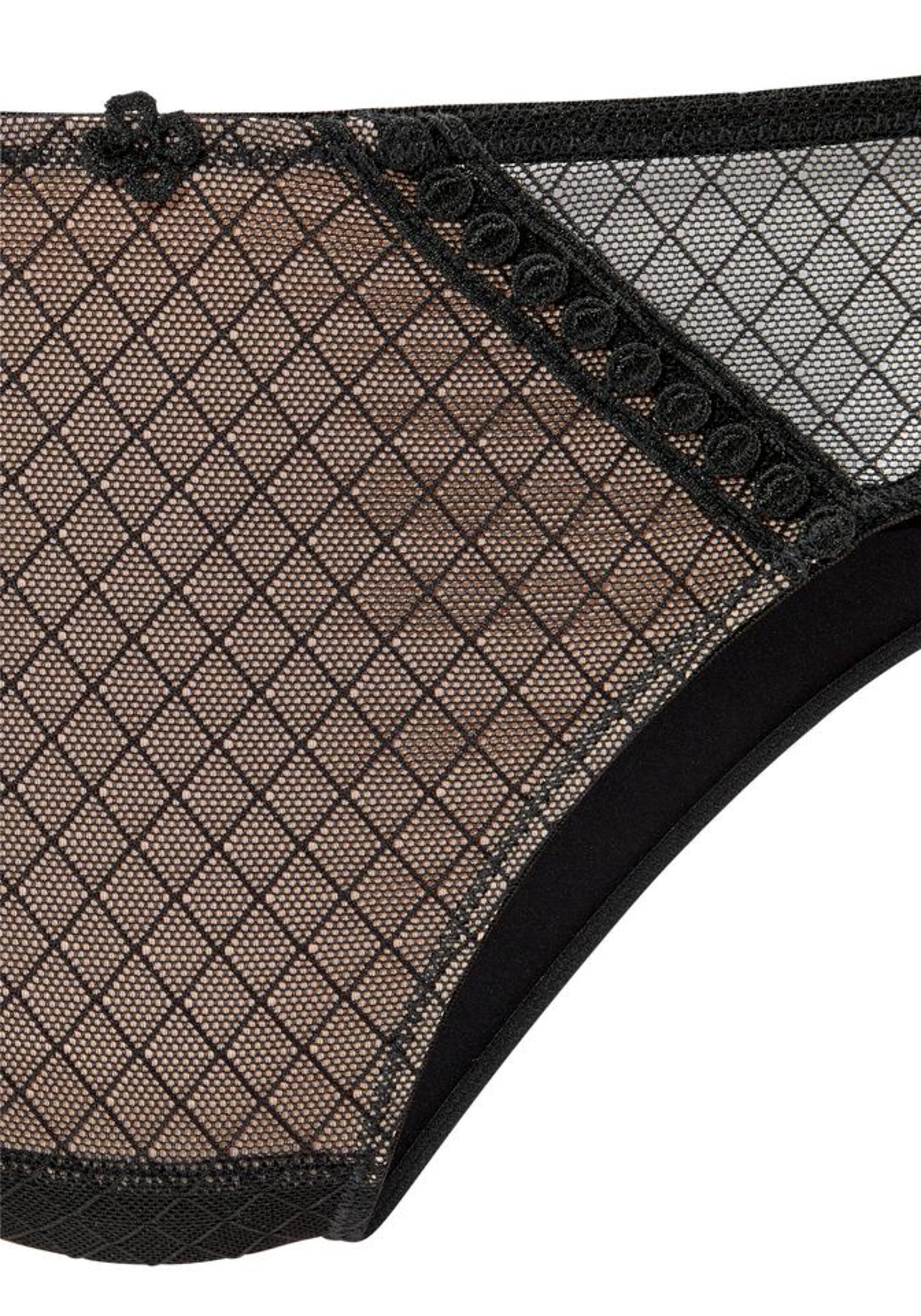 LASCANA Spodnje hlačke | črna barva