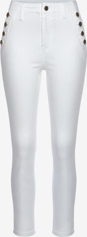 VIVANCE Jeggings in Weiß: front