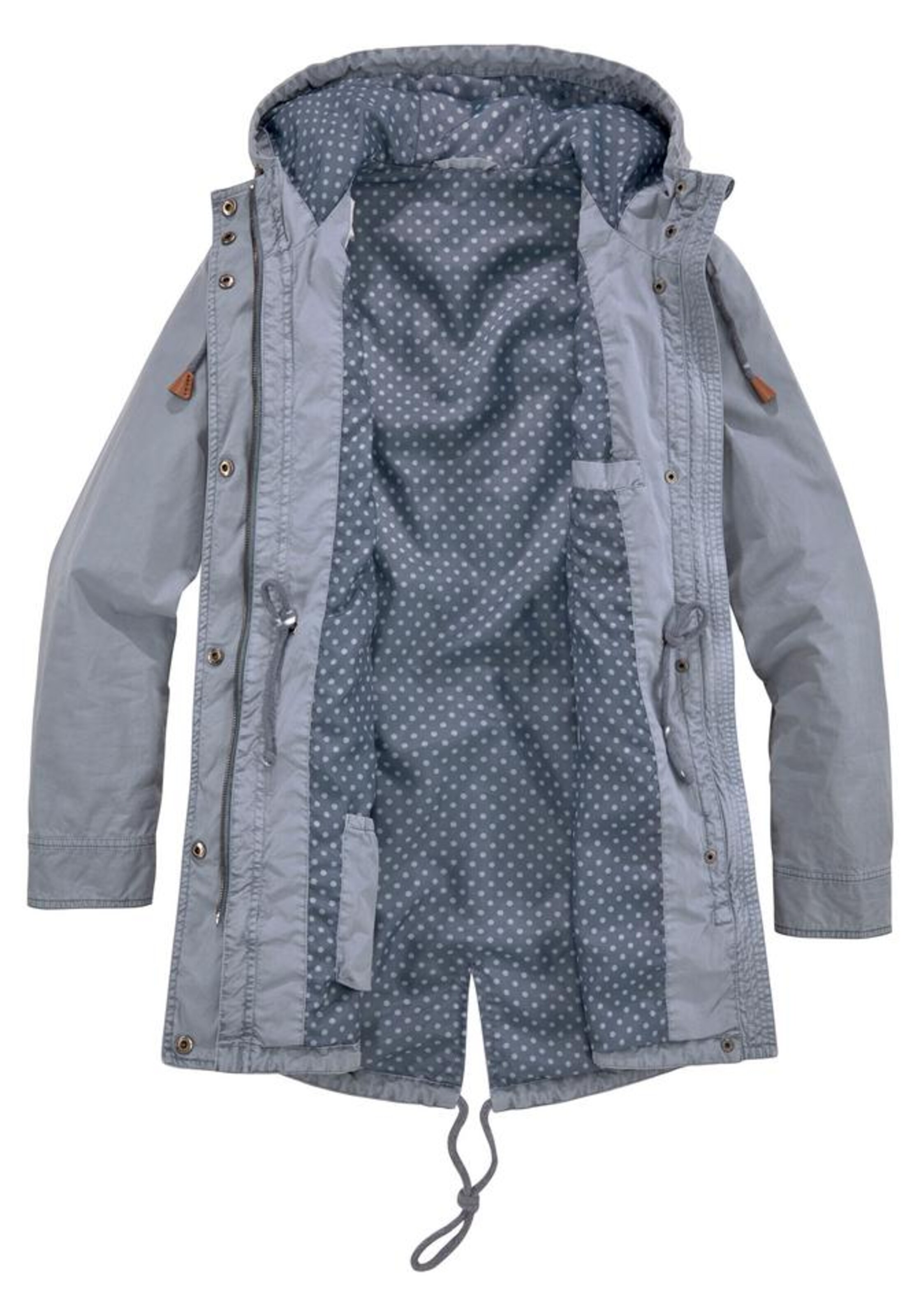 ANISTON - Parka in taubenblau