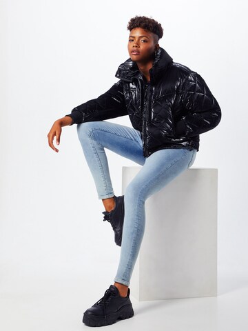 Urban Classics Between-Season Jacket in Black