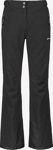 Whistler Regular Workout Pants 'Portland' in Black: front
