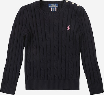 Polo Ralph Lauren Pullover  'CABLE' in Blau: front